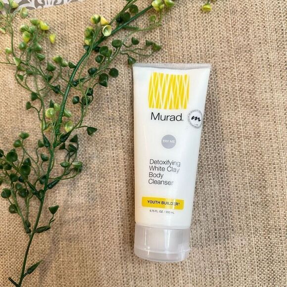 Murad YOUTH BUILDER Detoxifying White Clay Body Cleanser 200 mL‎ NEW - Picture 1 of 7